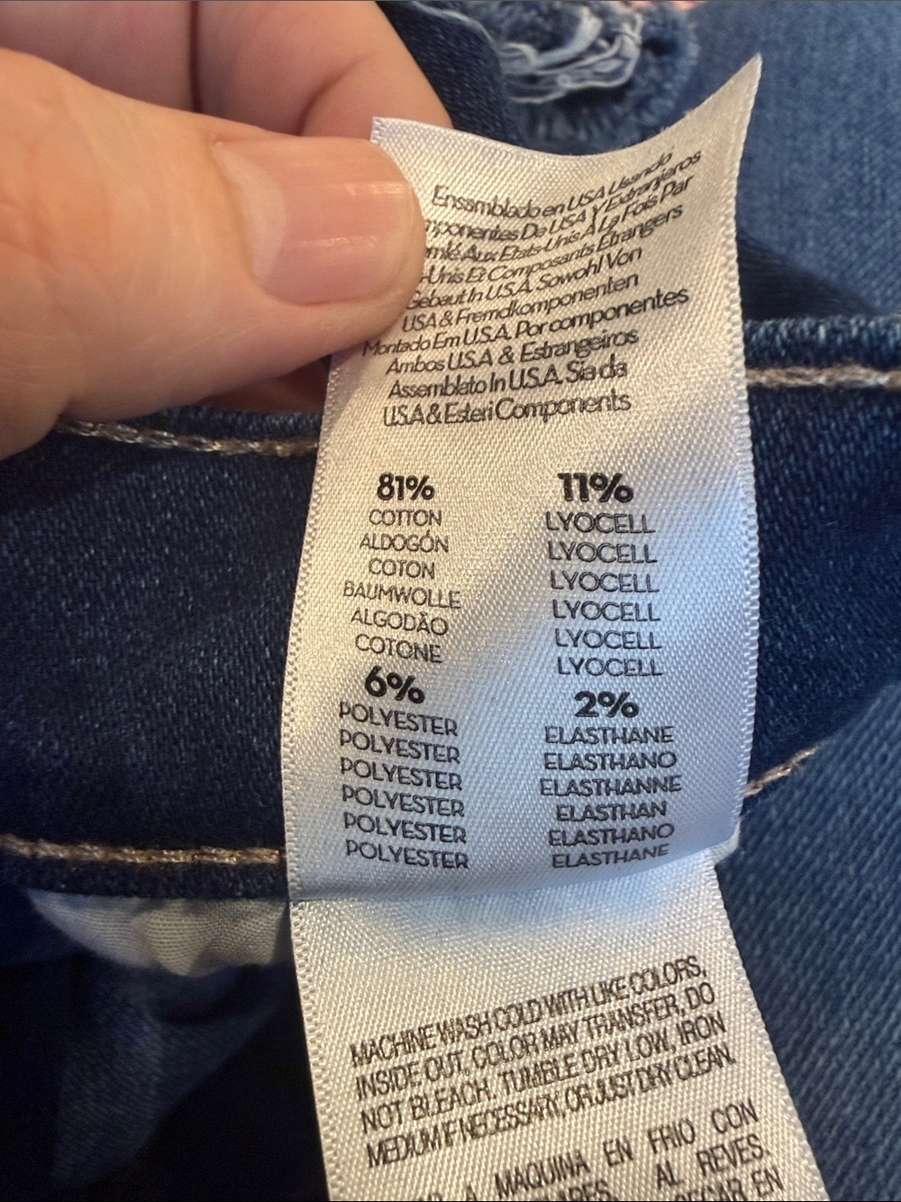 Mother The hustler ankle fray jeans size 32. - Picture 11 of 12